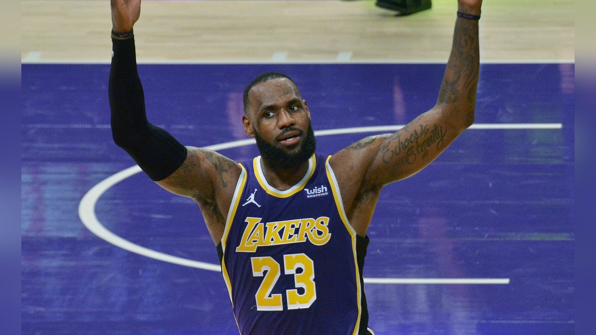 LeBron James ist der heutige Star der Los Angeles Lakers.. © imago images/UPI Photo