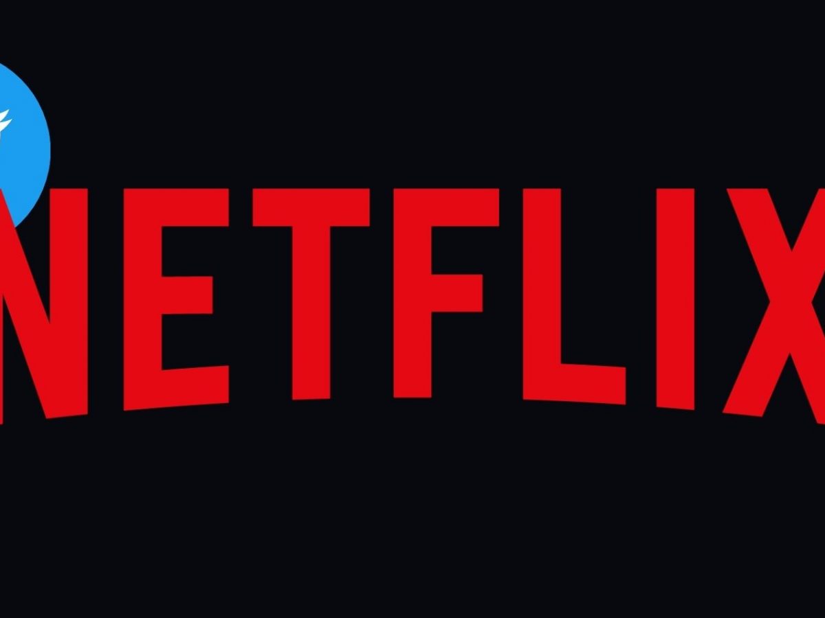 Netflix und Twitter-Logo..