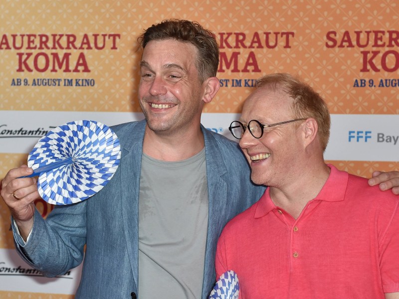 Sebastian Bezzel und Simon Schwarz