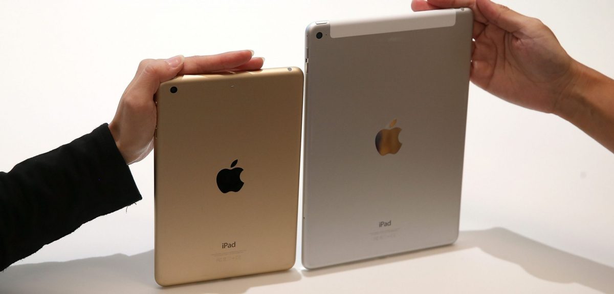 zwei iPads nebeneinander