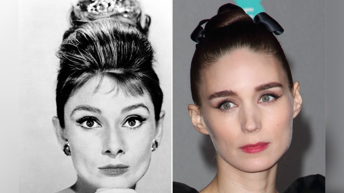 Rooney Mara (r.) wird in einem neuen Biopic Hollywood-Ikone Audrey Hepburn verkörpern.. © [M] Landmark Media/ImageCollect