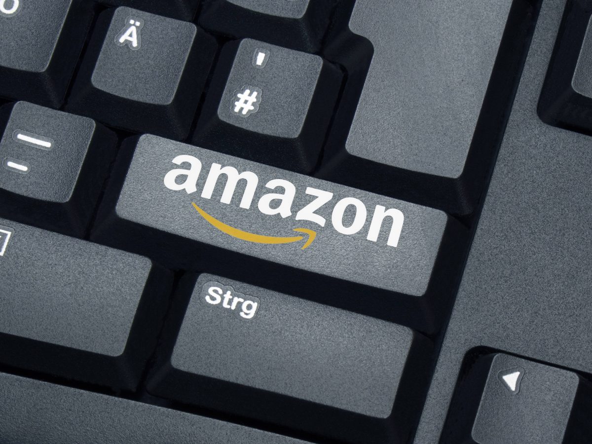 Amazon Prime Taste auf Tastatur