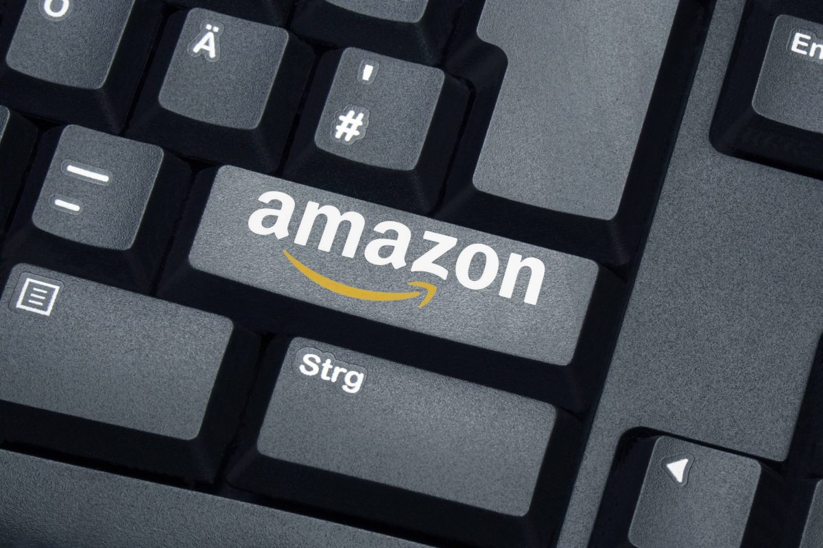 Amazon Prime Taste auf Tastatur