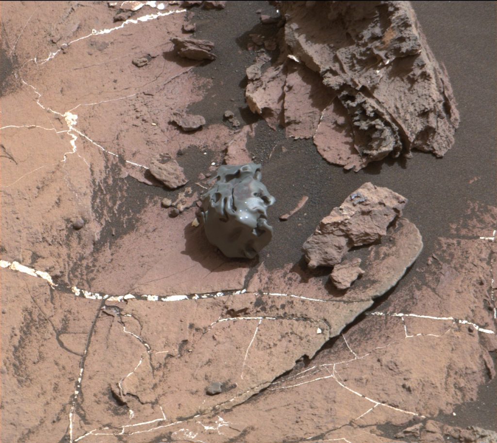 Meteorit auf dem Mars