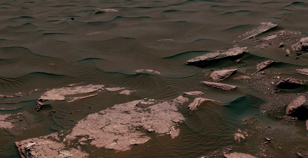 Sanddünen auf dem Mars