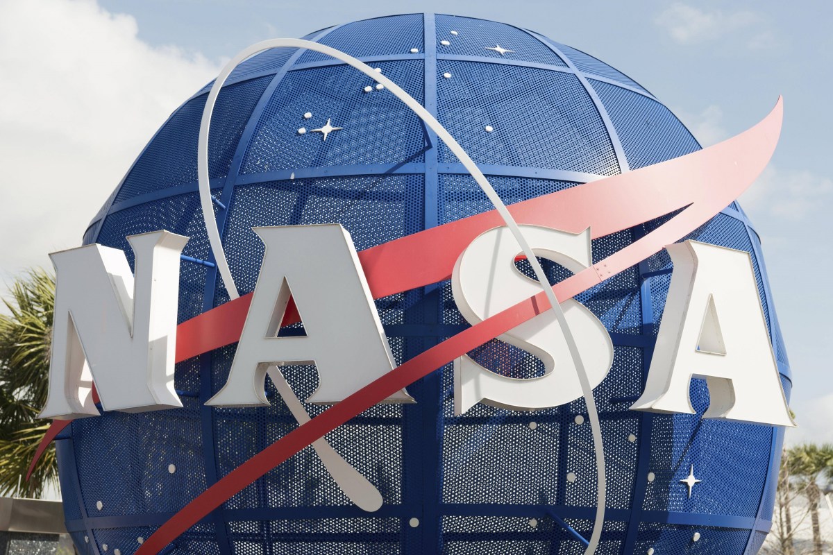 NASA-Logo als Statur