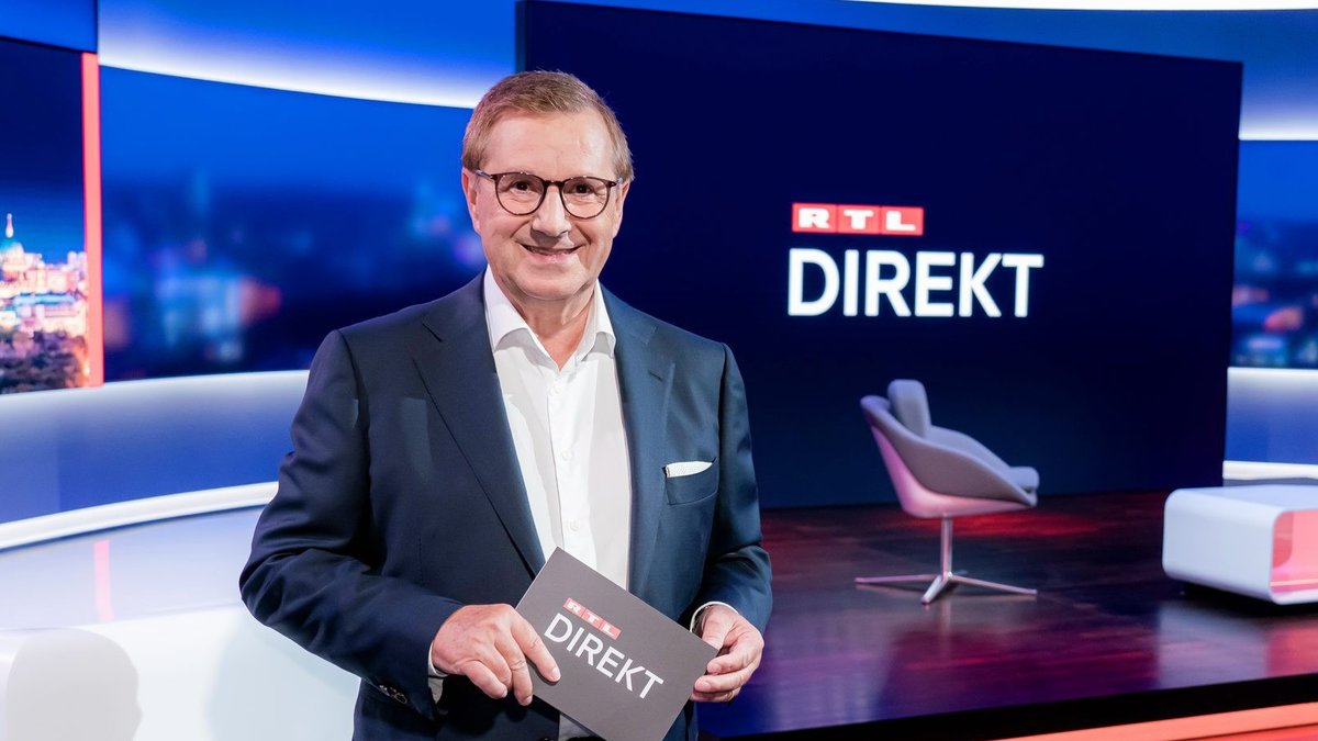 Jan Hofer fällt vorübergehend bei "RTL Direkt" aus.. © RTL / Markus Nass