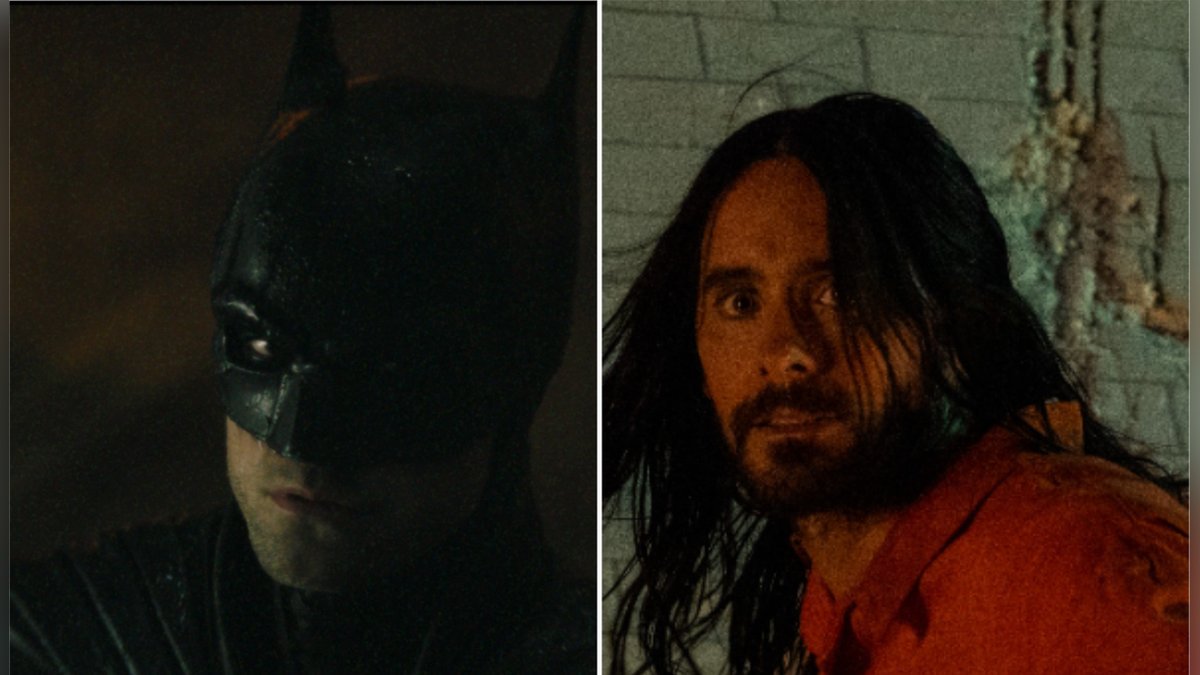 Robert Pattinson (l.) und Jared Leto werden im März jeweils zum Fledermausmann - der eine als Retter Gothams