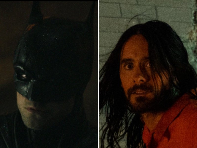Robert Pattinson (l.) und Jared Leto werden im März jeweils zum Fledermausmann - der eine als Retter Gothams