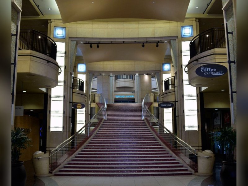 Der derzeit noch verwaiste Eingangsbereich des Dolby Theatres.. © imago/Future Image