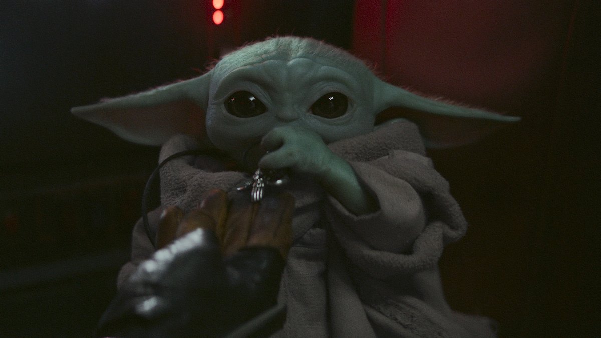 Baby Yoda alias das Kind alias Grogu ist der Star der "Star Wars"-Serie "The Mandalorian".. © (c) 2019 Lucasfilm Ltd.  All Rights Reserved