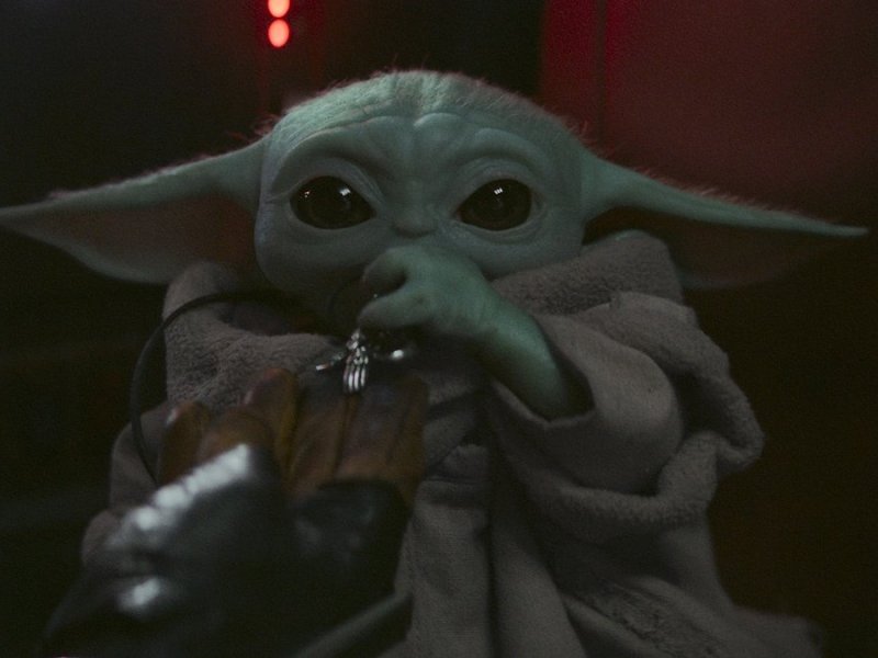 Baby Yoda alias das Kind alias Grogu ist der Star der "Star Wars"-Serie "The Mandalorian".. © (c) 2019 Lucasfilm Ltd.  All Rights Reserved