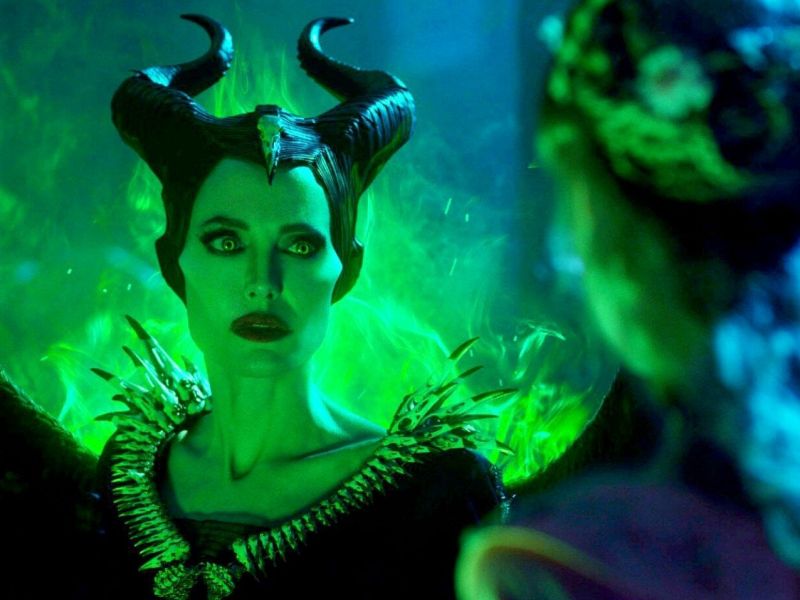 Angelina Jolie als Maleficent.