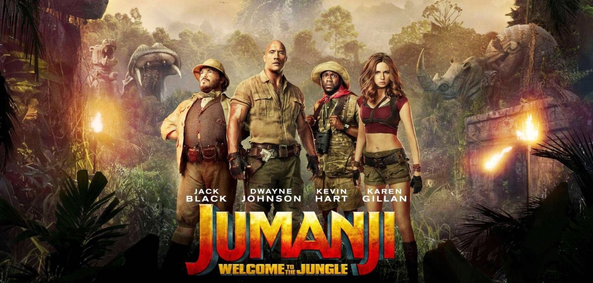 Poster zu "Jumanji: Willkommen im Dschungel".