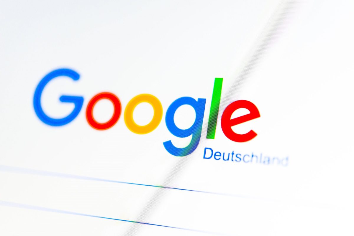 Google Logo und Suchleiste