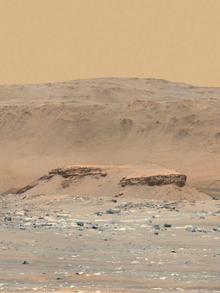 Felsformation auf dem Mars