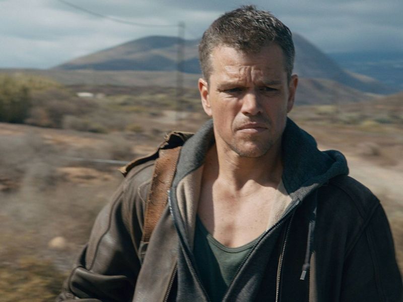 Matt Damon als Jason Bourne.