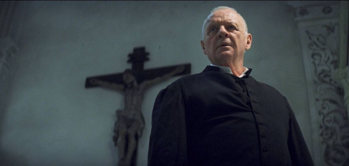 The Rite-Szenenbild mit Anthony Hopkins.