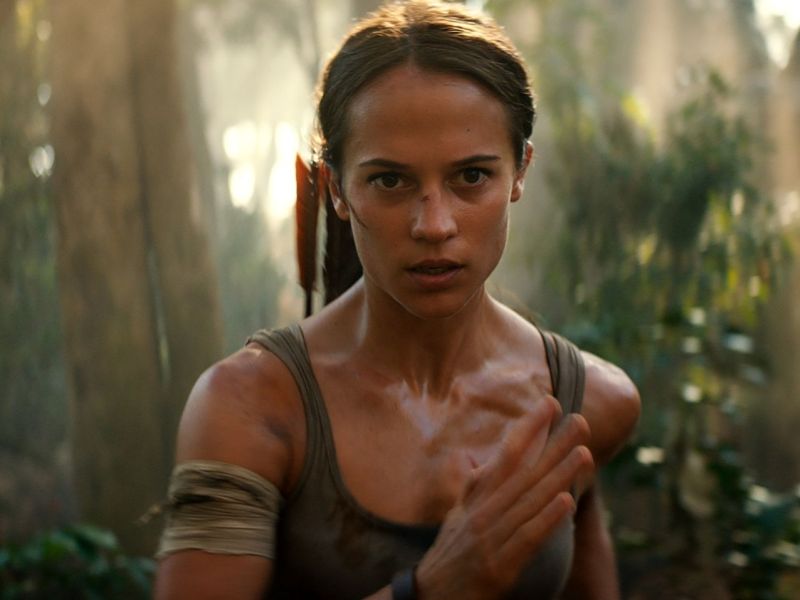 Alicia Vikander als Lara Croft.