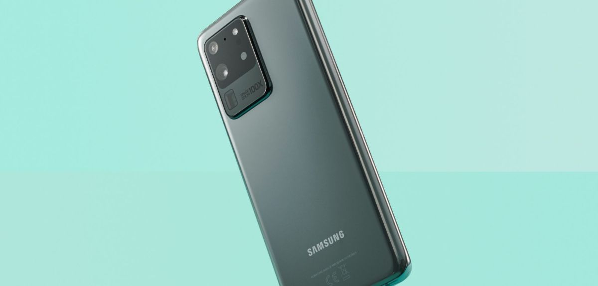 Das Samsung Galaxy S20 Ultra.