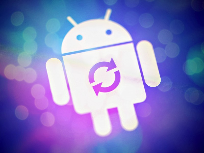Android 14 Update wird geladen