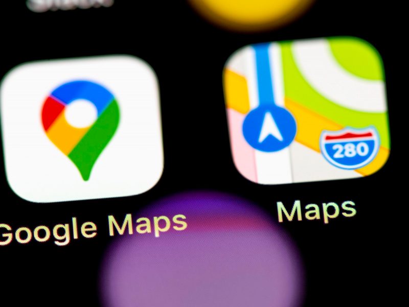 Google Maps und Apple Karten