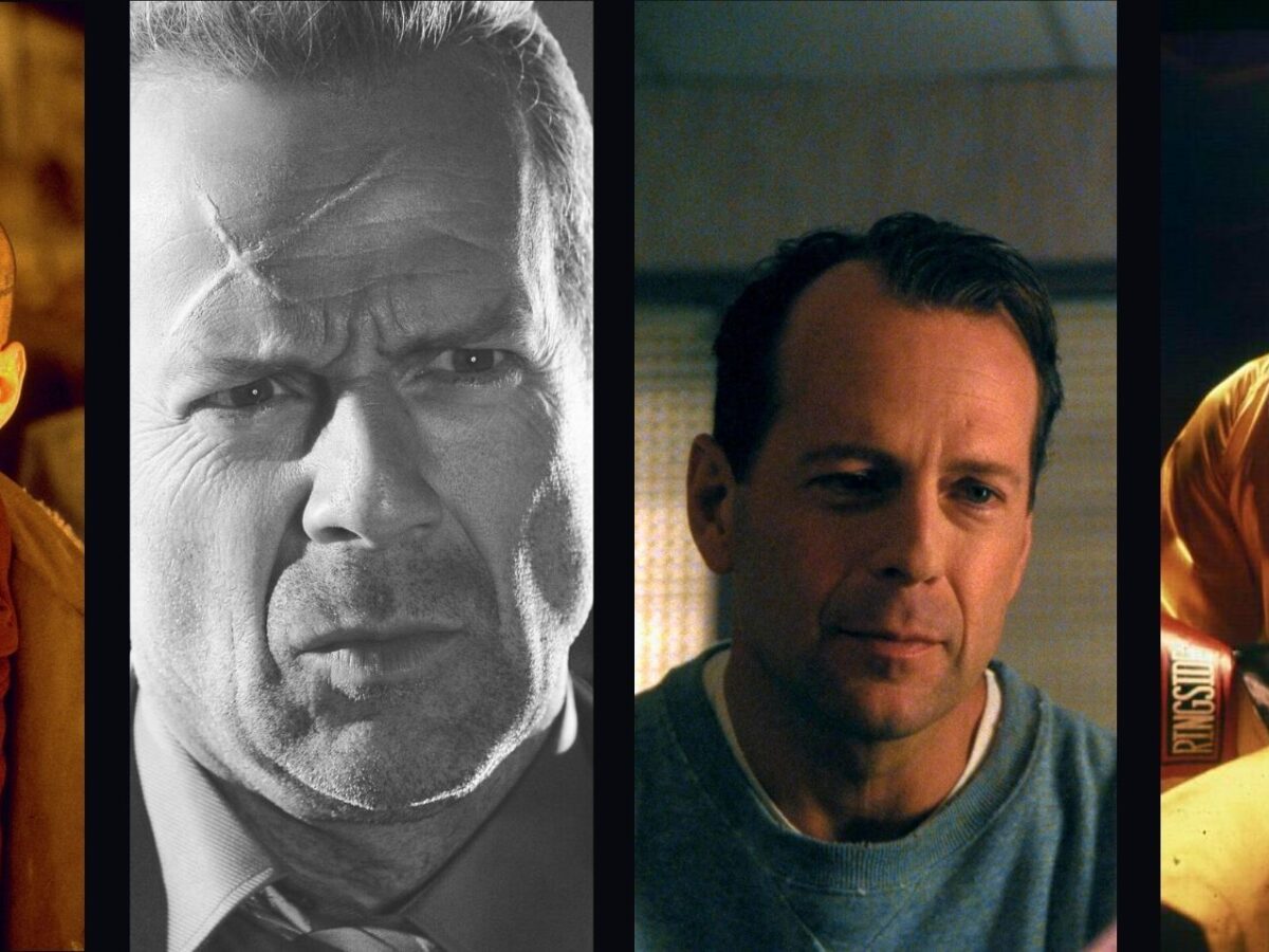 Bruce Willis in verschiedenen Rollen.