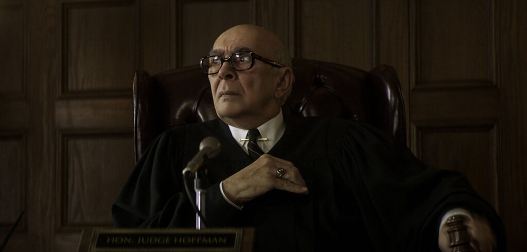 Frank Langella in The Trial Of The Chicago 7.