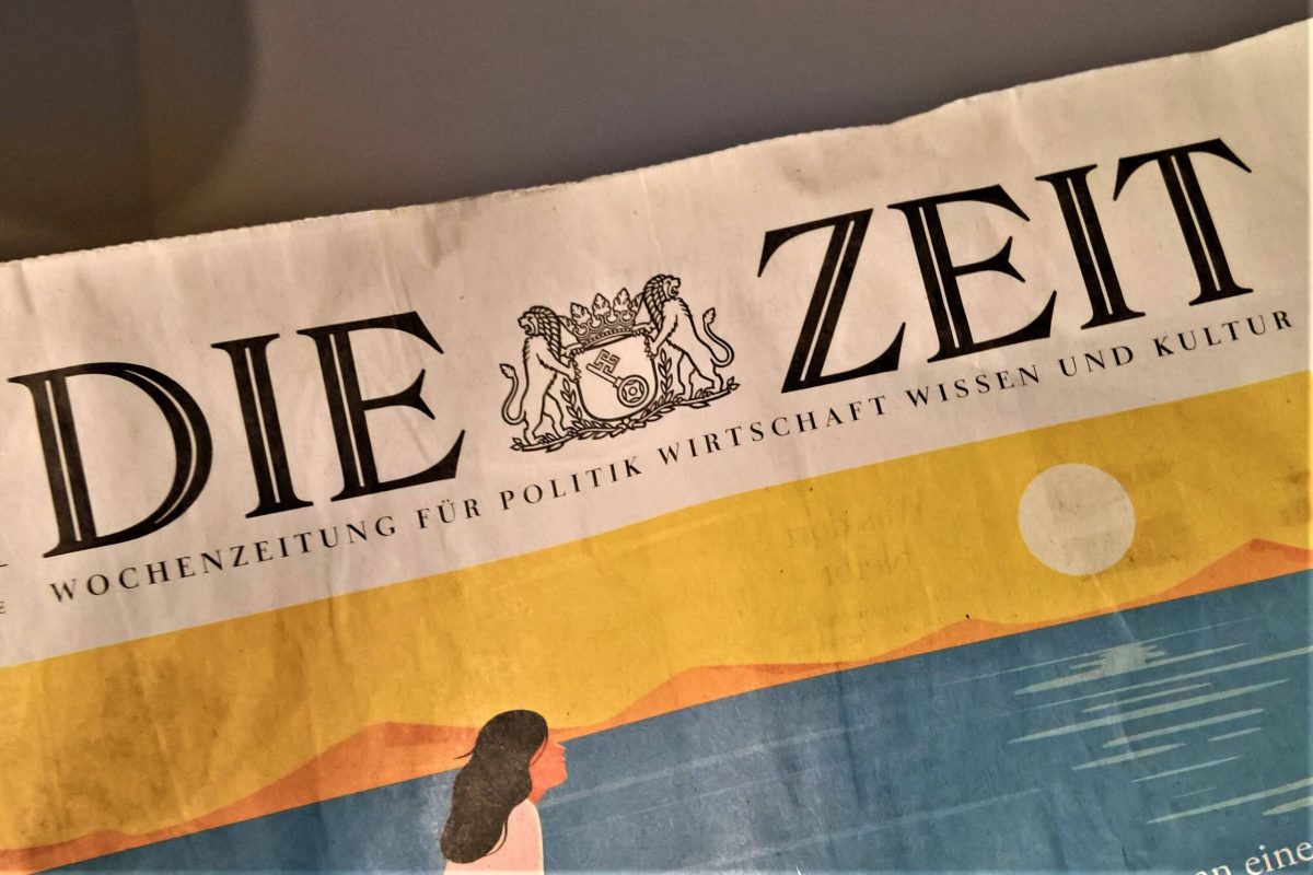 Die ZEIT Nachrichtenzeitung Nahaufnahme