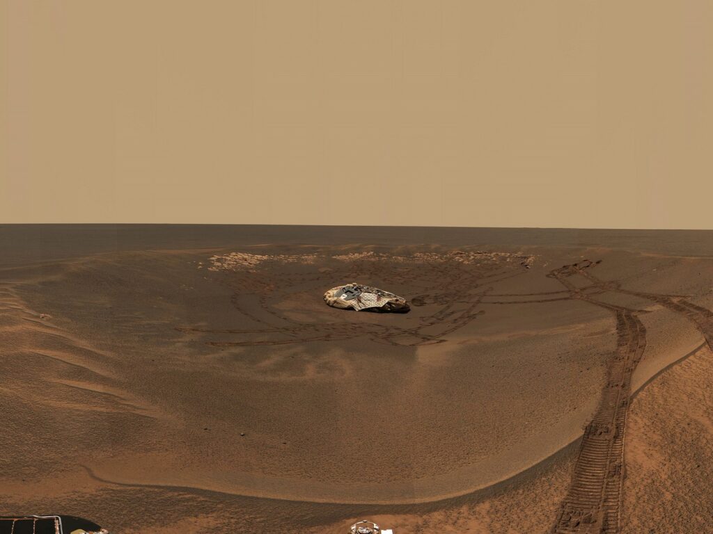 Landestelle des Mars-Rover Opportunity
