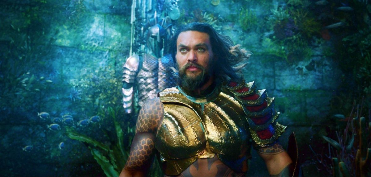 Jason Momoa als Aquaman.