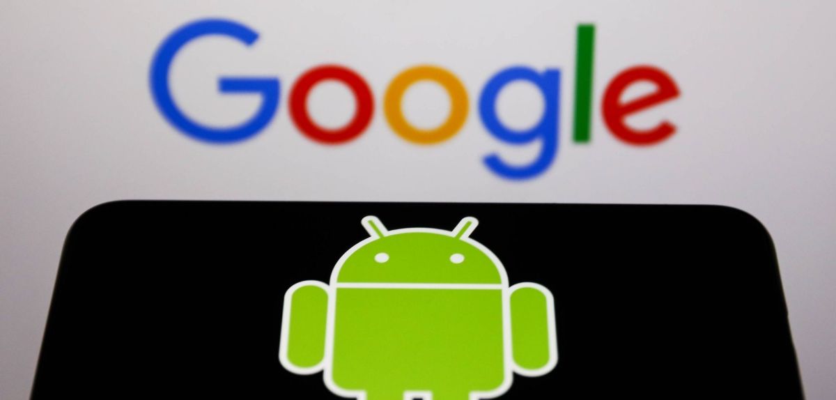 Google- und Android-Logo.