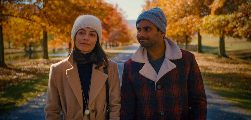 Alessandra Mastronardi und Aziz Ansari.