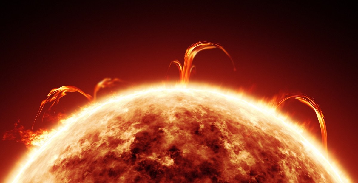 Sonne bei schneller magnetischer Wiederverbindung