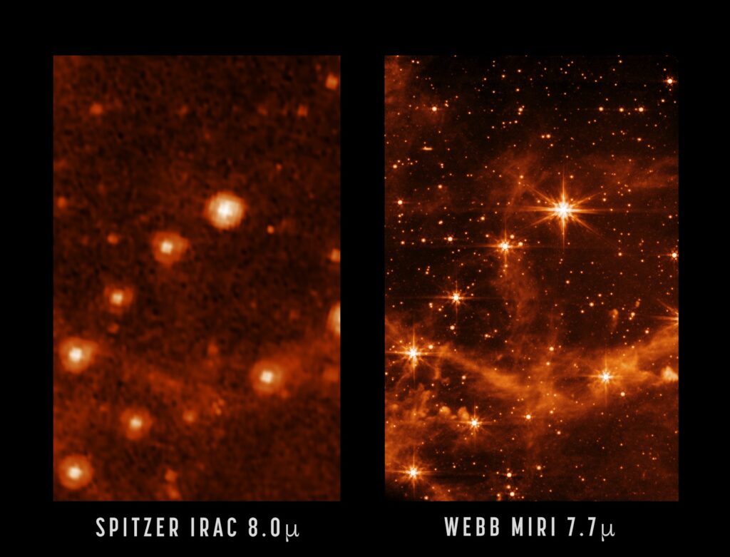 NASA Weltraumteleskope im Vergleich