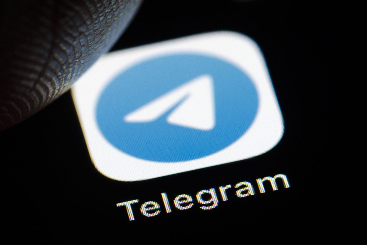Telegram App auf dem Handy