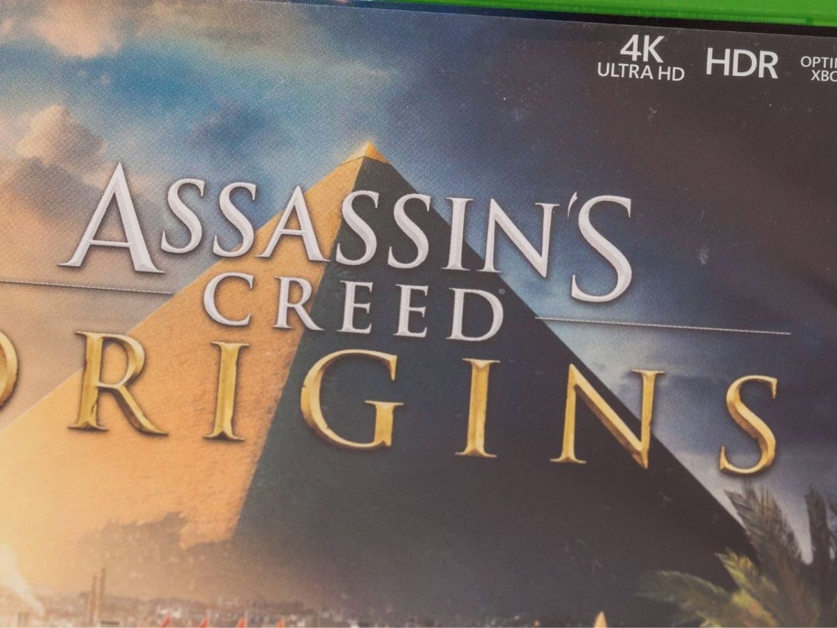 Packshot von "Assassin's Creed Origins" für die Xbox One.