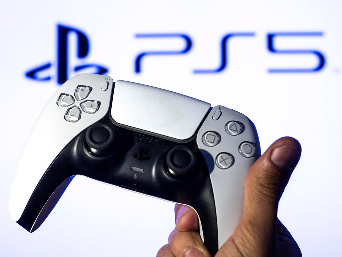 PS5 Controller in Hand