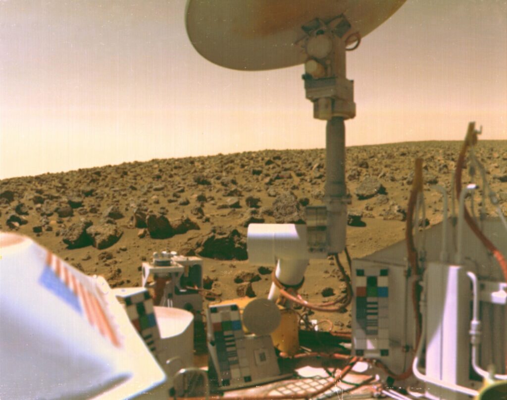 Viking 2-Lander auf der Utopia Planitia