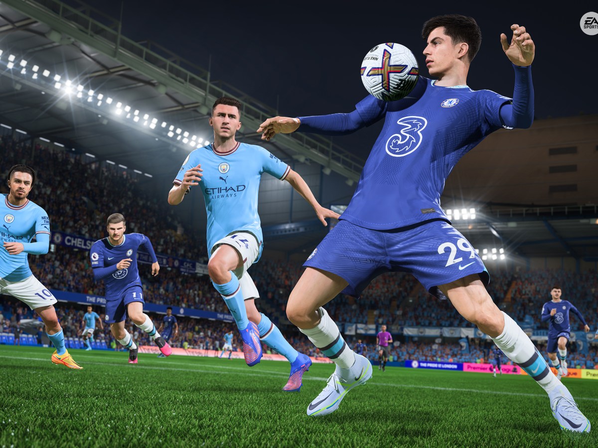 Kai Havertz in "FIFA 23"-Spielszene