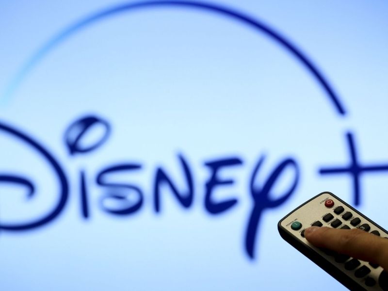 Disney Plus-Logo auf TV-Screen