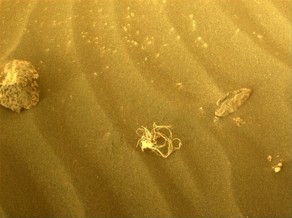 Foto des Mars-Rovers vom Mars