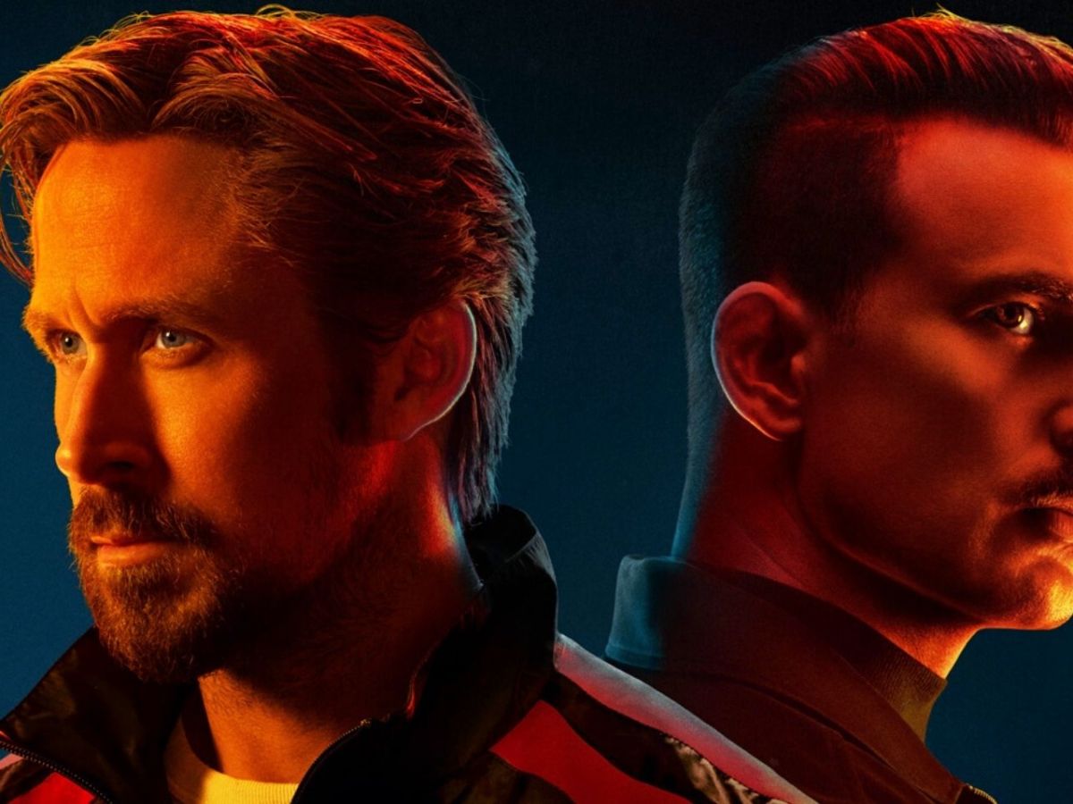 Ryan Gosling und Chris Evans auf einem Artwork zu "The Gray Man".