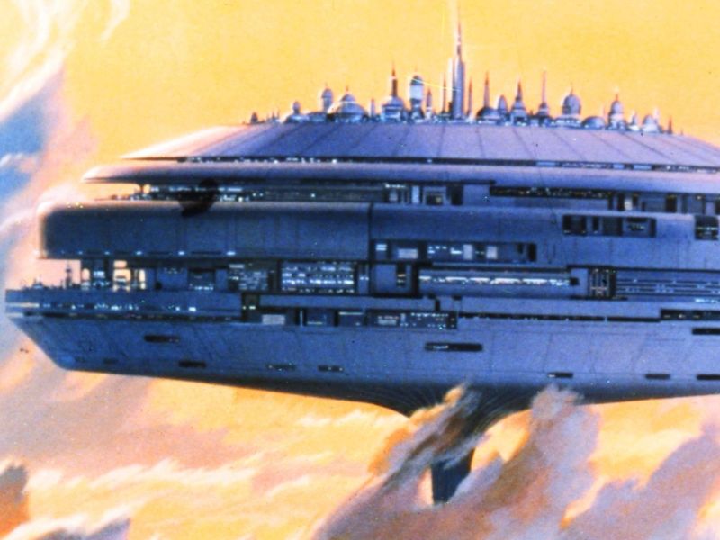 Sci-Fi-Raumschiff aus Star Wars