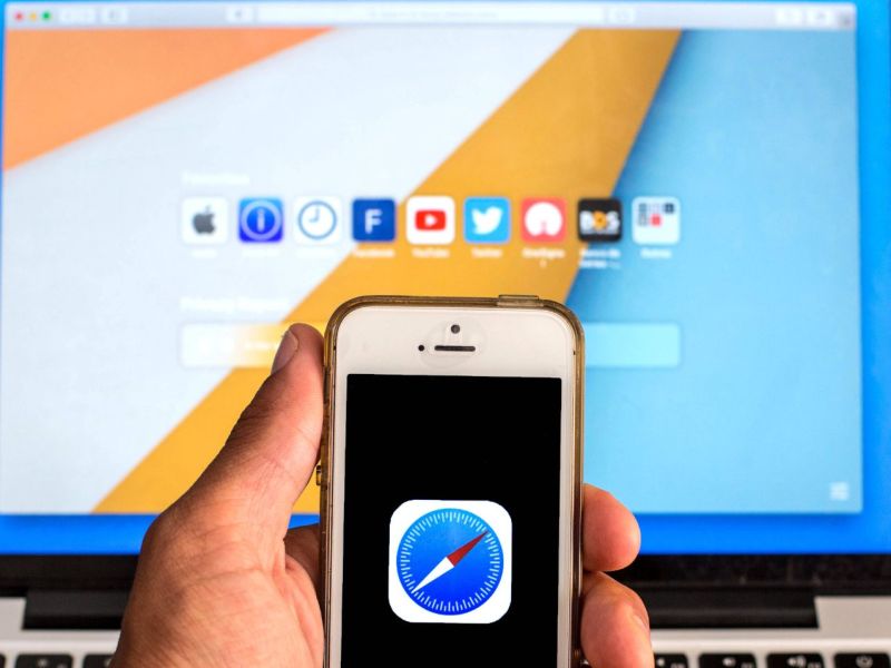Safari auf iPhone und Safari-Browser