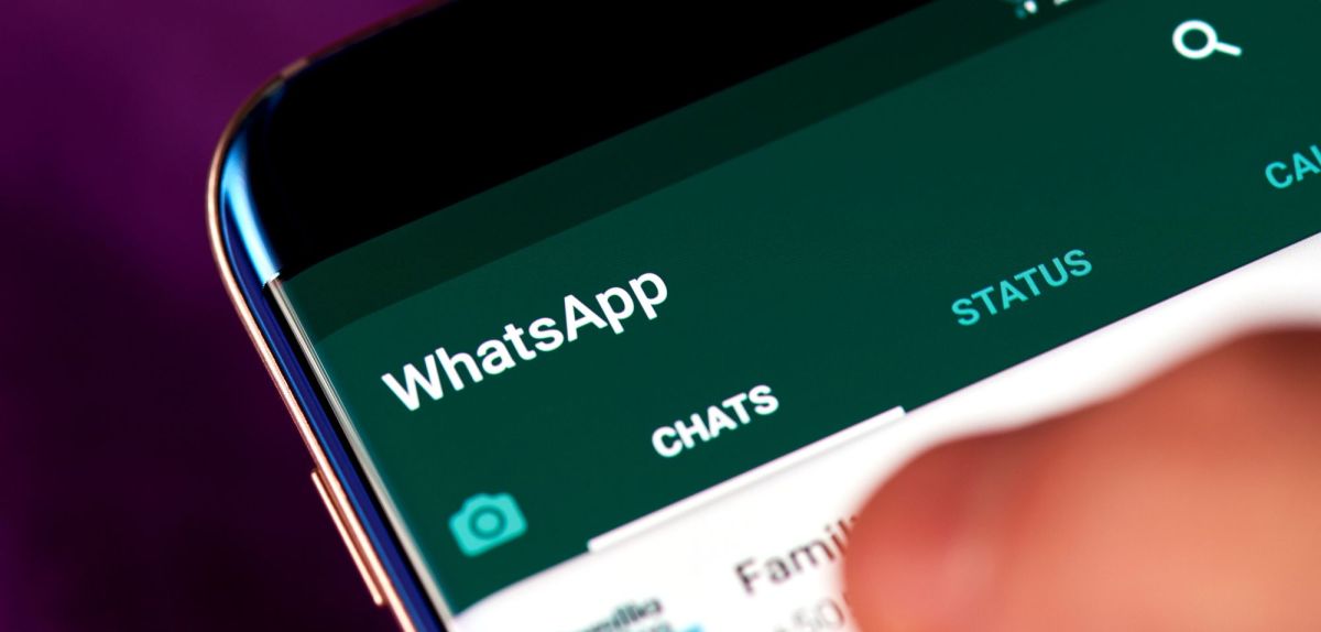 WhatsApp App auf dem Handy