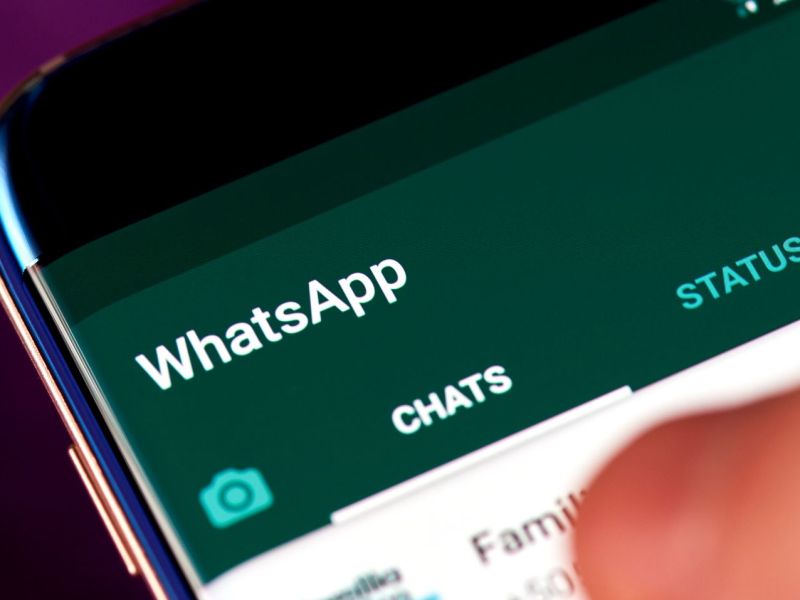WhatsApp App auf dem Handy