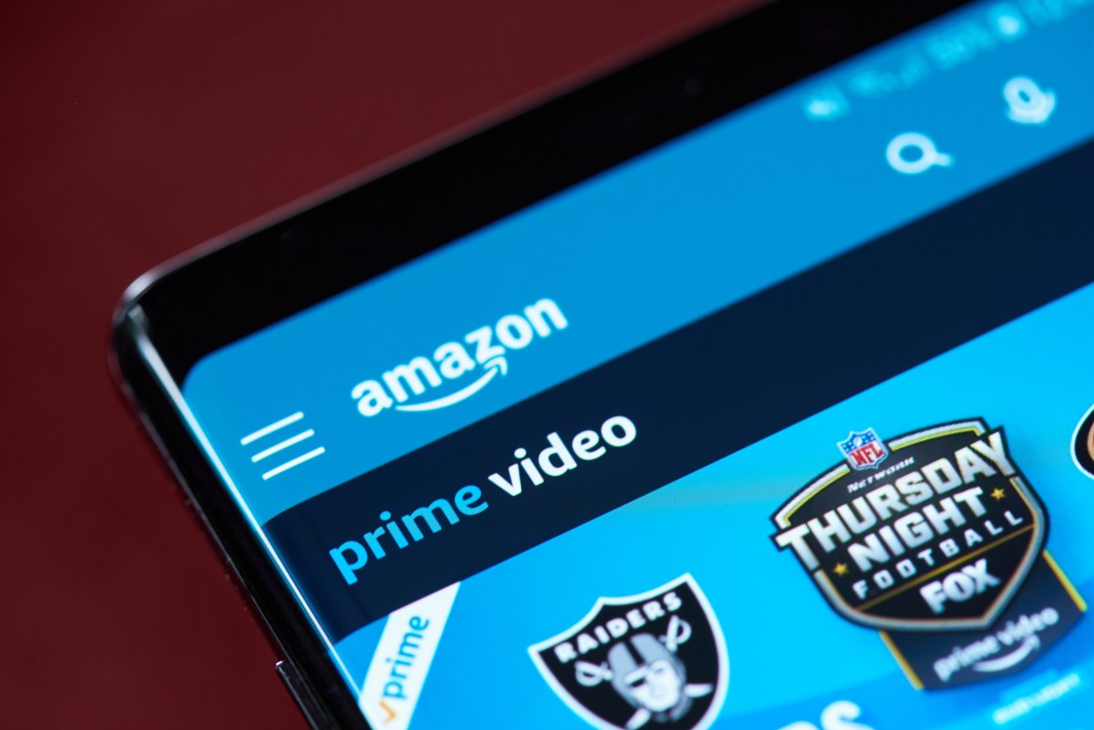 Amazon Prime Video-Menü