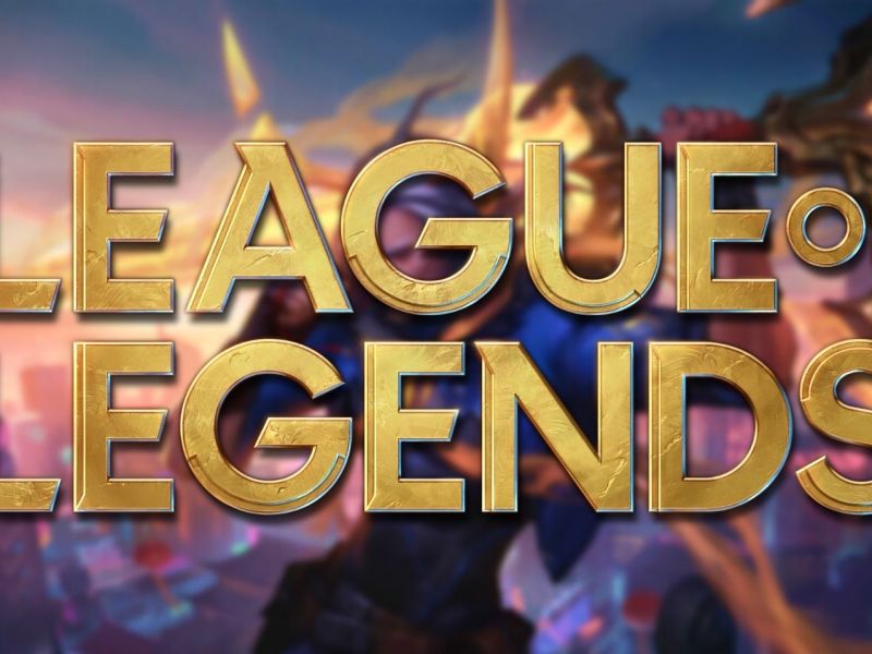 "League of Legends"-Logo vor einem Mondzodiak-Viego