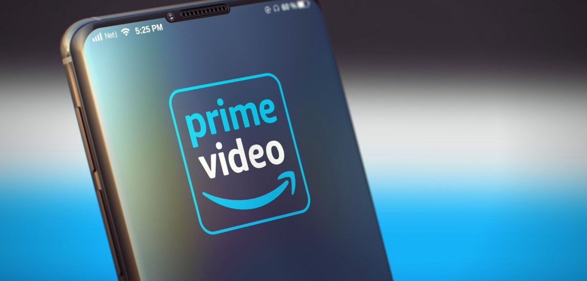Prime Video-Logo auf einem Smartphone
